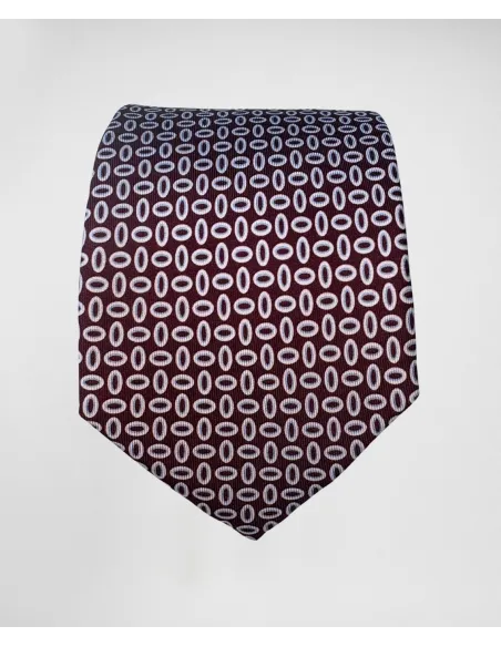 Green Tie with Camel Pattern| JOHN TWEED TAILORED
