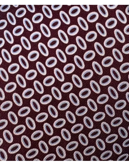 Green Tie with Camel Pattern| JOHN TWEED TAILORED