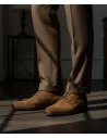 Camel Brogue Shoe| JOHN TWEED TAILORED