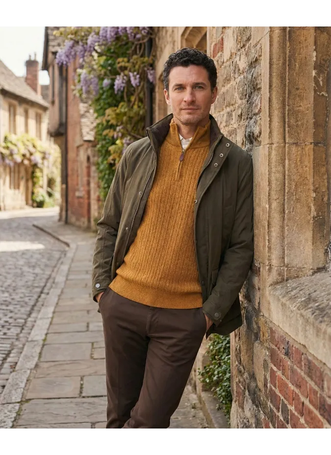 Green Parka| JOHN TWEED TAILORED
