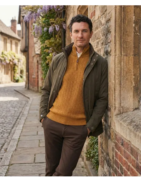 Green Parka| JOHN TWEED TAILORED