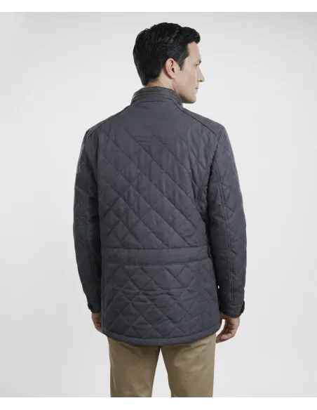 Parka Alcochoada Marinho| JOHN TWEED TAILORED