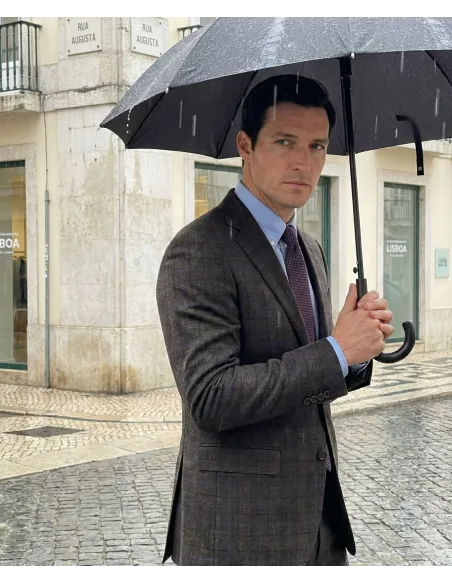 Traje Príncipe de Gales Marrón| JOHN TWEED