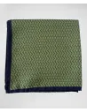 Silk Pocket Square with Pattern| JOHN TWEED TAILORED