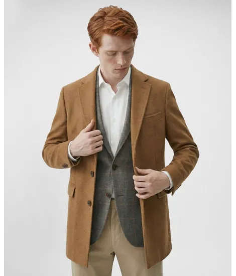 Sobretudo Lã/Mohair Camel | John Tweed Tailored 2