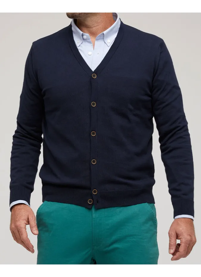 Cárdigan Hombre Marino
