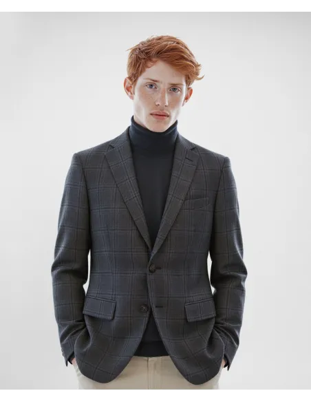 Green Prince of Wales Blazer| JOHN TWEED TAILORED