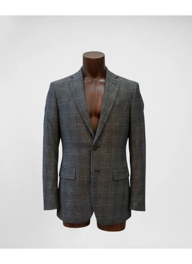 Blazer Príncipe de Gales Verde| JOHN TWEED TAILORED