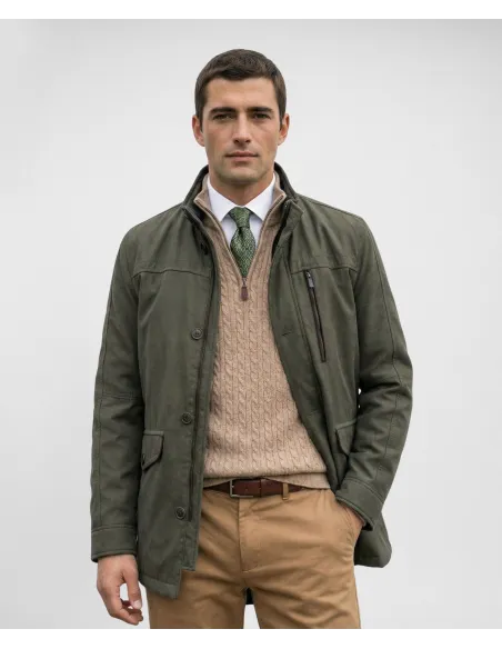 Parka Inverno Azul| JOHN TWEED TAILORED