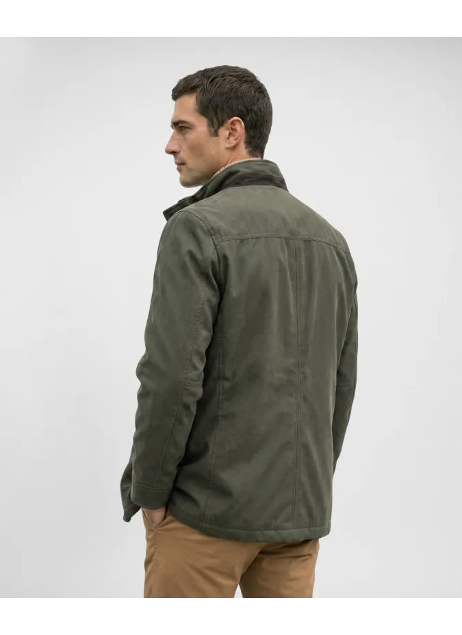 Blue Winter Parka| JOHN TWEED TAILORED