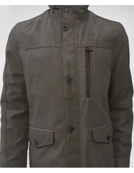 Blue Winter Parka| JOHN TWEED TAILORED