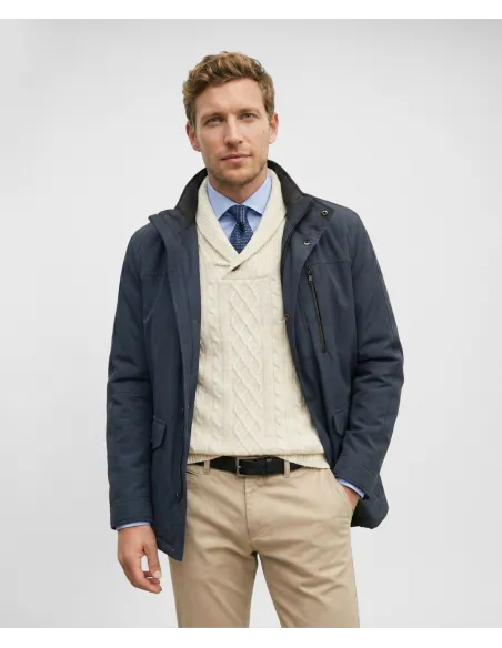 Parka Inverno Azul| JOHN TWEED TAILORED