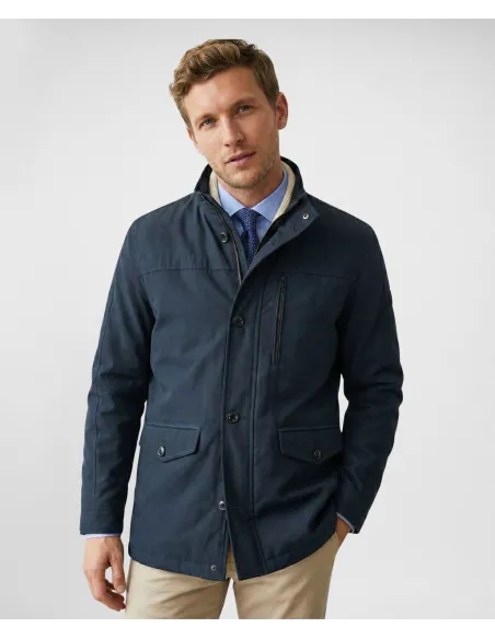 Parka Inverno Azul| JOHN TWEED TAILORED