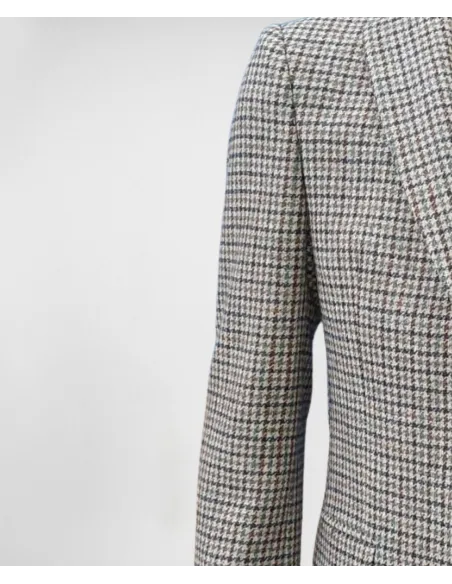 Blazer Pied Poule Camel| JOHN TWEED TAILORED