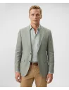 Dusty Green Linen Blazer| JOHN TWEED TAILORED