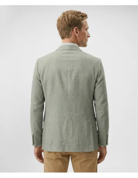 Blazer de Linho Verde Seco| JOHN TWEED TAILORED