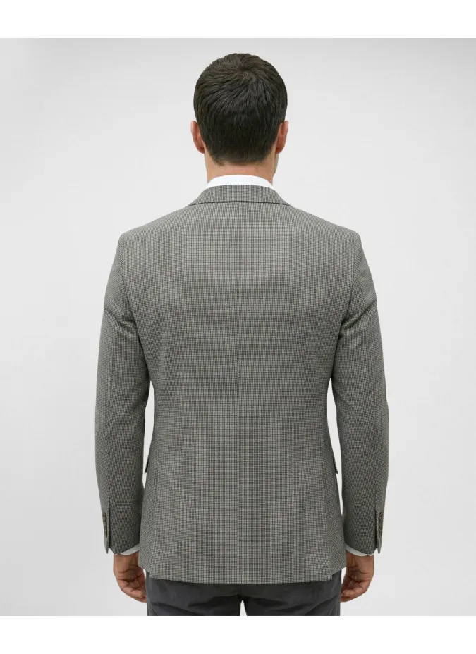 Blazer Pata de Gallo Camel| JOHN TWEED