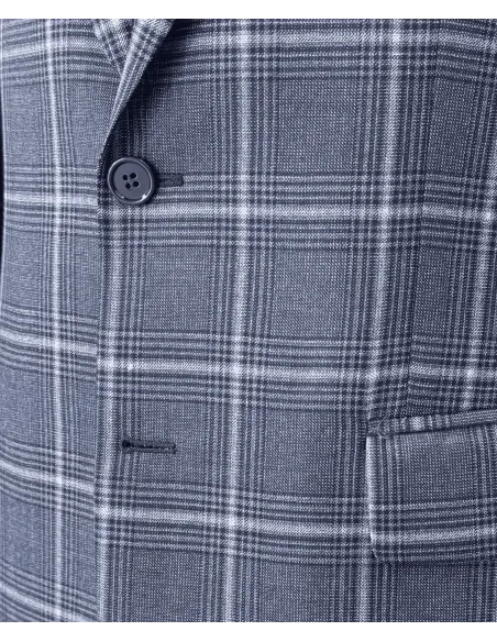 Americana Lino Azul | Blazers para Hombre | JOHN TWEED