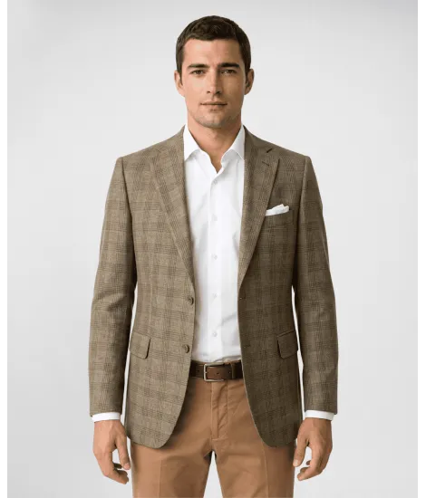 Americana Lino Verde | Americanas de Lino | JOHN TWEED