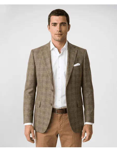 Blazer de Linho Verde | JOHN TWEED TAILORED
