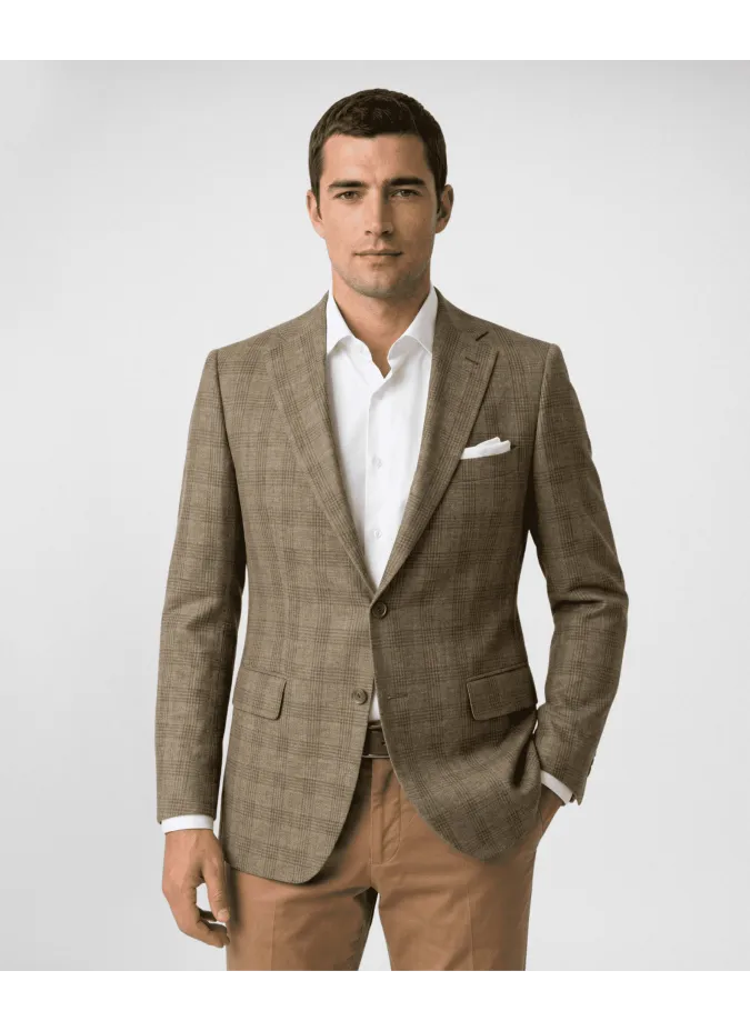 Blazer de Linho Verde | JOHN TWEED TAILORED