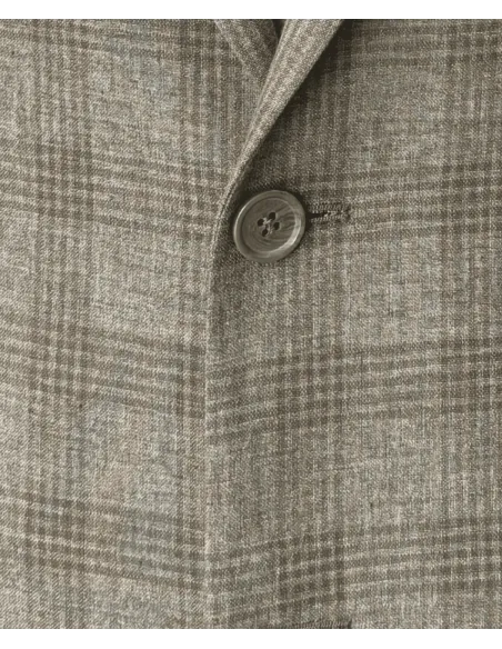 GREEN LINEN BLAZER | JOHN TWEED TAILORED