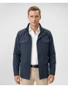 Navy Windbreaker