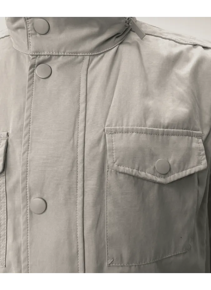 Beige Windbreaker