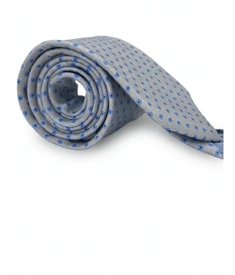 Grey Silk Tie