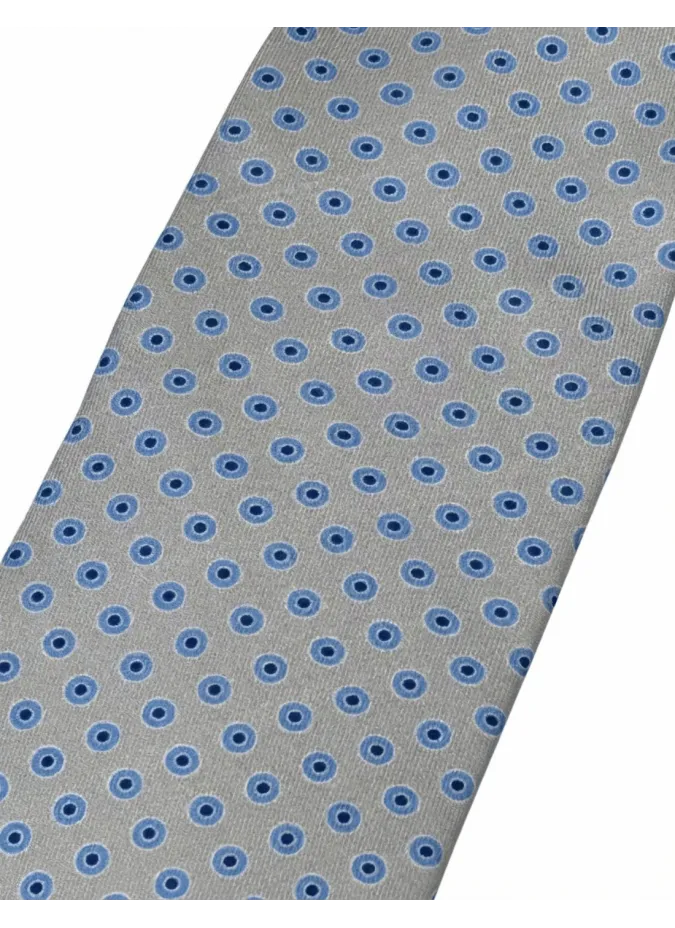 Corbata de Seda Gris