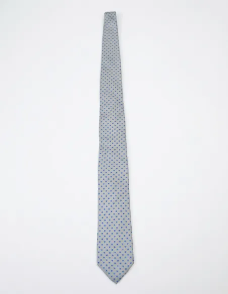 Corbata de Seda Gris