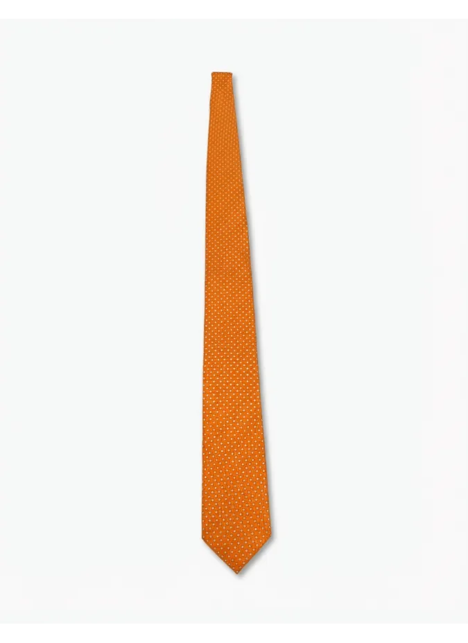 Orange Silk Tie