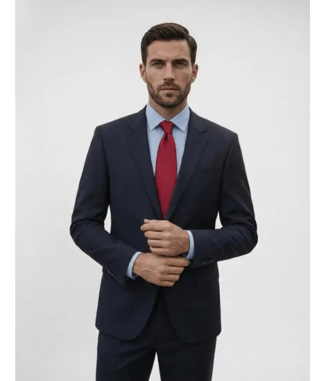 Corbata de Seda Roja 2