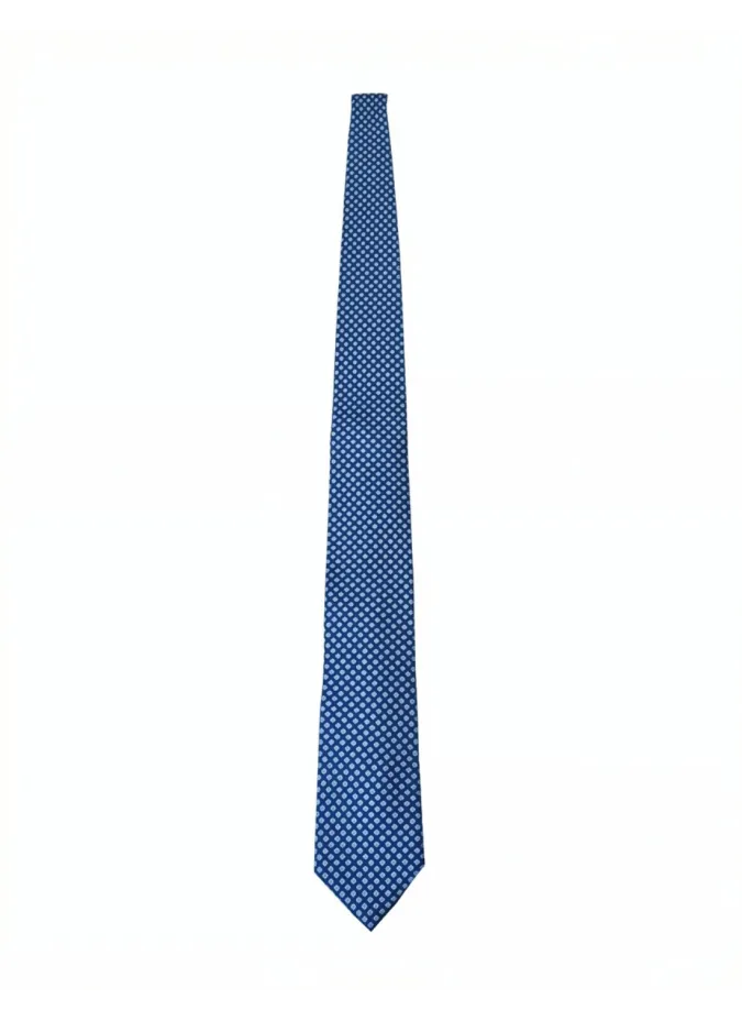 Gravata de Seda Azul
