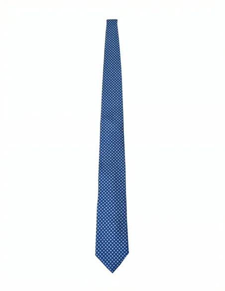 Corbata de Seda Azul-700