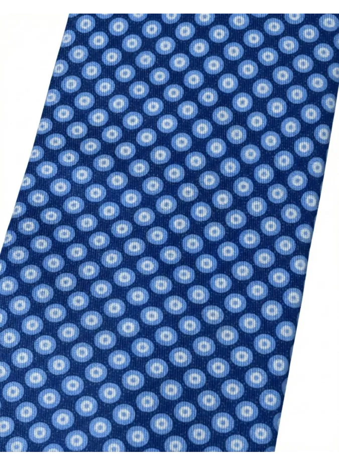 Corbata de Seda Azul-700