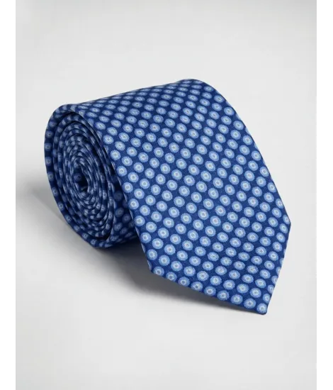 Corbata de Seda Azul-700
