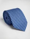 Corbata de Seda Azul-700