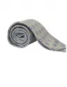 Grey Silk Tie