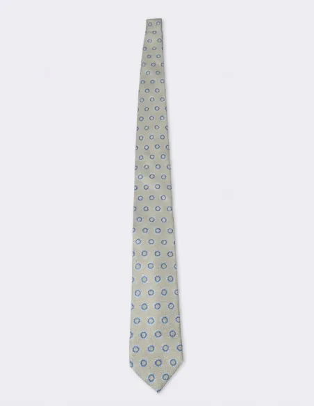 Grey Silk Tie