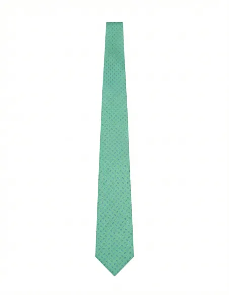 Gravata de Seda Verde
