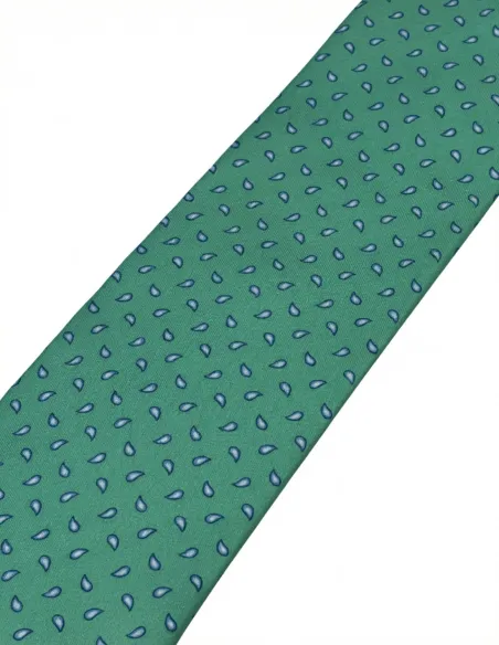 Gravata de Seda Verde
