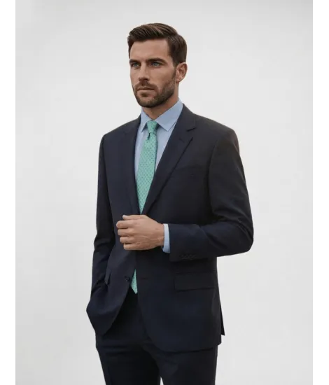 Green Silk Tie 2
