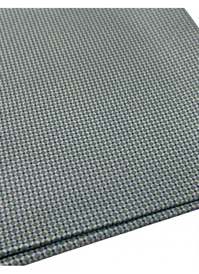 Lenço de Bolso de Seda com Padrão| JOHN TWEED