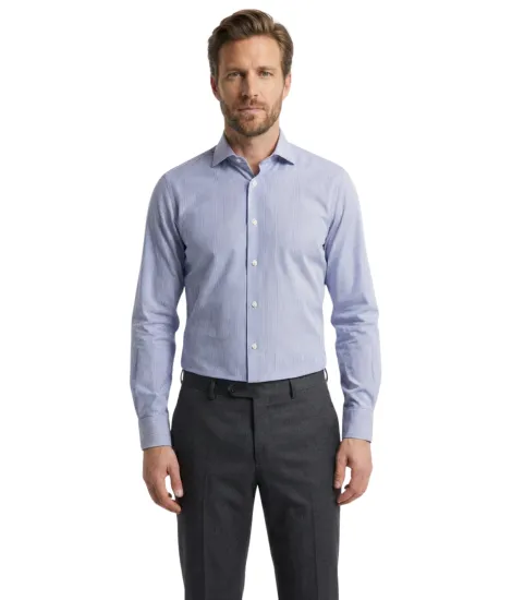 Camisa Celeste | Camisas Clásicas Hombre | JOHN TWEED