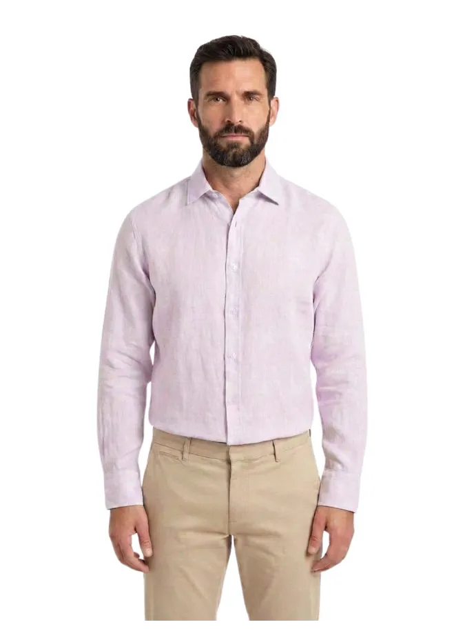 Lavender Linen Shirt