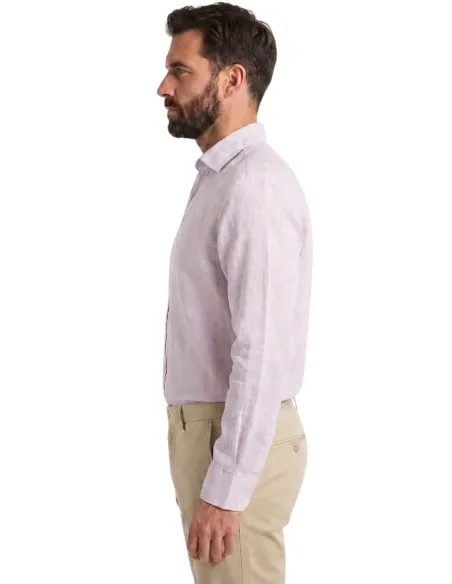 Lavender Linen Shirt