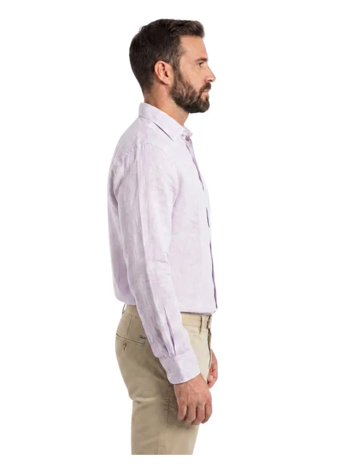 Lavender Linen Shirt