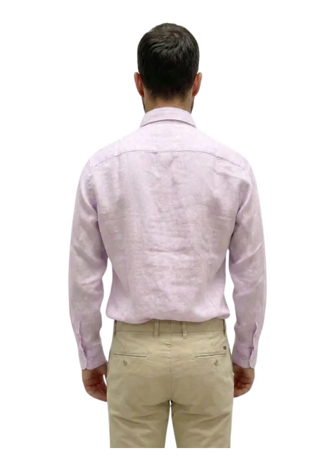 Lavender Linen Shirt