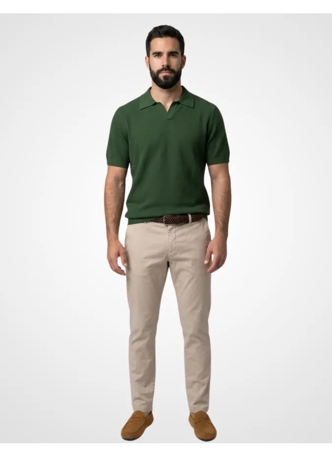 Polo de Malha Verde